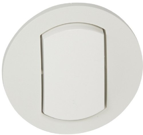 Лицевая панель Legrand Celiane для 1-кл. выключателя IP44 белый картинка